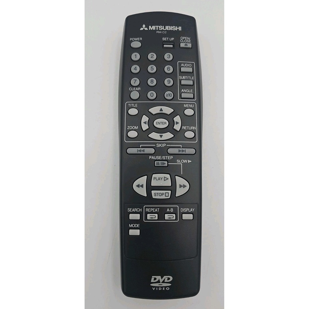 OEM MITSUBISHI RM-D2 DVD DD-4020 DD-4021 DD-4030 Remote Control Tested